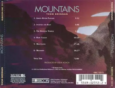 Thom Brennan - Mountains (1987) CD Release 1993