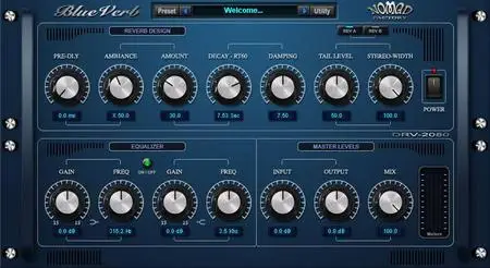 NomadFactory BlueVerb DRV-2080 VST RTAS v1.4