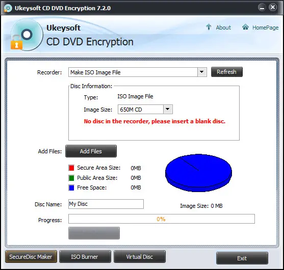 UkeySoft CD DVD Encryption 7.2.0