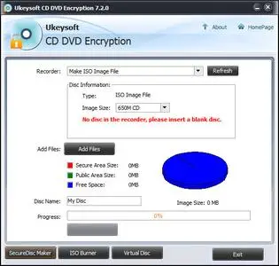 UkeySoft CD DVD Encryption 7.2.0