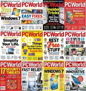 PC World Magazine January-December 2009 (all issue)