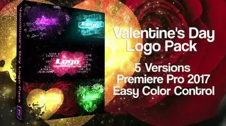 MotionArray - Valentine's Day Logo Pack - Premiere Pro Templates 16161