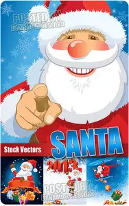 Santa - Stock Vectors
