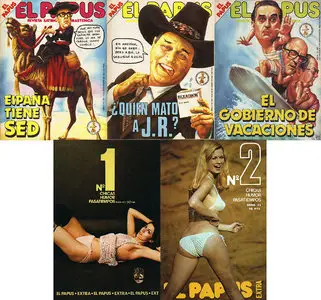 El Papus #431-433 y Extra 1975 #1-2