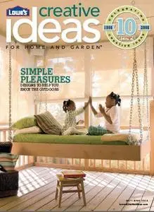 Lowe's Creative Ideas For Home and Garden, May/June 2008