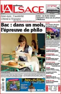 L'Alsace - Jeudi 13 mai 2010