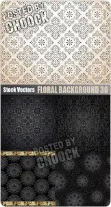 Floral background 30 - Stock Vector