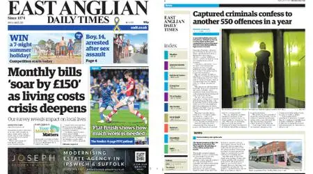 East Anglian Daily Times – April 25, 2022