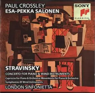 Paul Crossley, London Sinfonietta, Esa-Pekka Salonen - Stravinsky: Works for Piano & Orchestra (1990)
