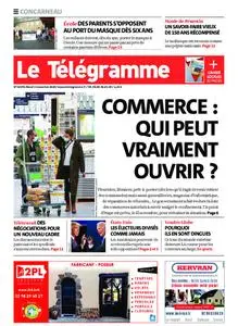 Le Télégramme Concarneau – 03 novembre 2020