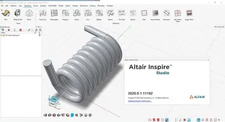 Altair Inspire Studio / Render 2020.0.1