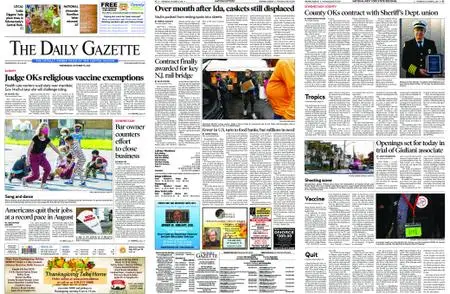 The Daily Gazette – October 13, 2021