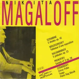 Nikita Magaloff – Scriabine, Moussorgsky, Rachmaninov, Prokofiev (1989)