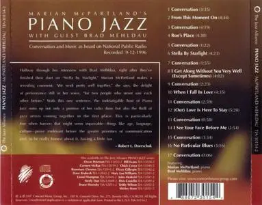 Brad Mehldau - Marian Mcpartland's Piano Jazz (2007) {Concord}