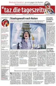 Tageszeitung TAZ vom 21 Mai 2012