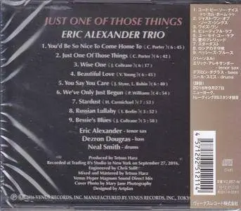 Eric Alexander Trio - Just One Of Those Things (2016)