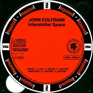 John Coltrane – Interstellar Space (1967)