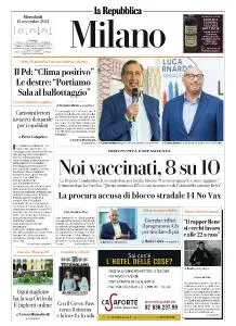 la Repubblica Milano - 15 Settembre 2021