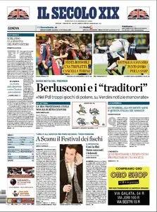 IL SECOLO XIX DEL 21 FEBBRAIO 2010