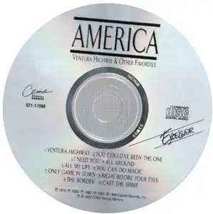 America - Ventura Highway & Other Favorites (1992)