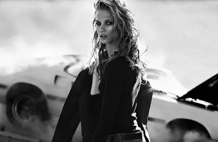 Anna Selezneva (Анна Селезнева) by Lachlan Bailey for Vogue Paris November 2012