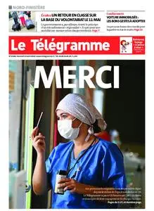 Le Télégramme Landerneau - Lesneven – 24 avril 2020