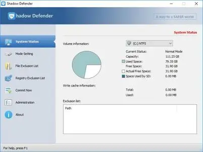 Shadow Defender 1.5.0.726 Multilingual