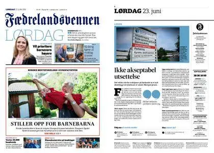 Fædrelandsvennen – 23. juni 2018