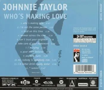 Johnnie Taylor ‎- Who's Making Love... (1968) [2001, Remastered Reissue]