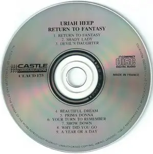 Uriah Heep - Return To Fantasy (1975) {1989, Reissue} Re-Up