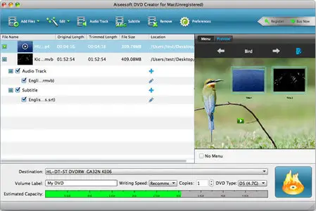 Aiseesoft DVD Creator for Mac v5.1.22