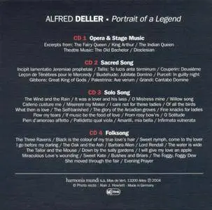 Alfred Deller - Portrait of a Legend (2004) (4CD Box Set)