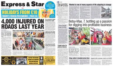 Express and Star City Edition – August 03, 2020