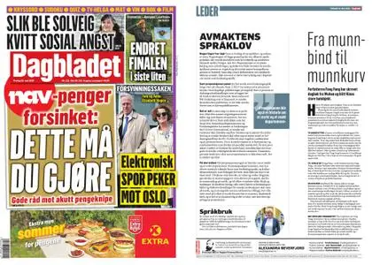Dagbladet – 15. mai 2020