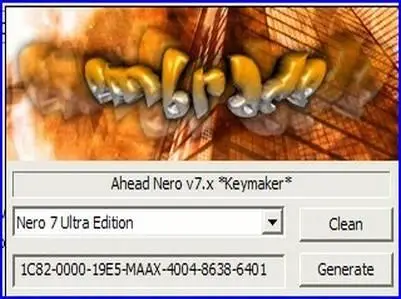 Nero Burning ROM v7.27 working Key-Gen