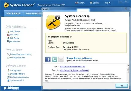 Pointstone System Cleaner 7.3.8.350