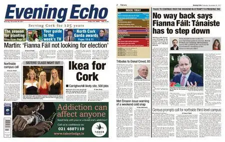 Evening Echo – November 25, 2017