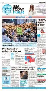 USA Today  November 10 2016