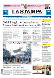 La Stampa - 14 Agosto 2019