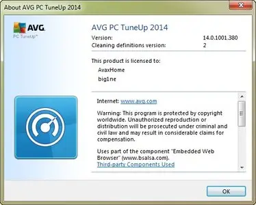 AVG PC Tuneup 2014 14.0.1001.380
