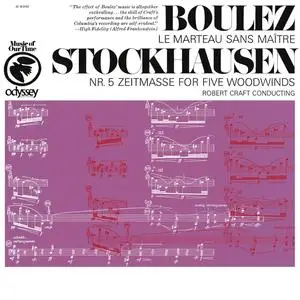 Robert Craft - Boulez Le Marteau sans maître - Stockhausen Zeitmaße, Op. 5 (2023) [Official Digital Download 24/192]
