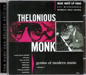 Thelonious Monk - Genius Of Modern Music, Volume 1 (1947) [2001 RVG Remaster]