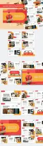 Delivery Service Powerpoint Template ES3NZQX