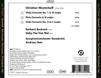 Osnabruck Symphony Orchestra & Andreas Hotz - Westerhoff: Concertos (2017)