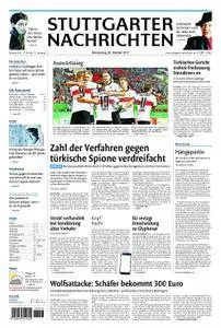 Stuttgarter Nachrichten Blick vom Fernsehturm - 26. Oktober 2017