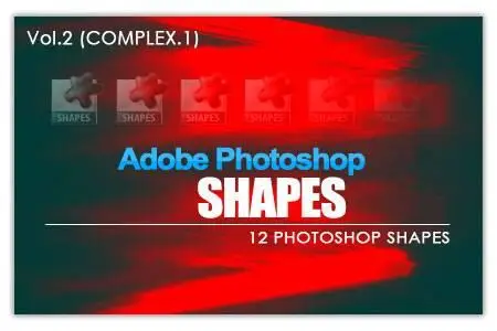 ADOBE PHOTOSHOP SHAPES   |   Vol.2 ( COMPLEX.1 )