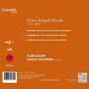 Ashley Solomon, Florilegium - Joseph Haydn: Symphonies 6, 7, 8 "Le matin" "Le midi" "Le soir" (2022)