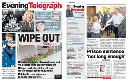 Evening Telegraph Late Edition – March 11, 2020