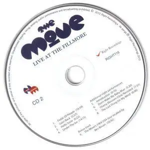 The Move - Live At The Fillmore 1969 (2012) {2CD Right Recordings - RIGHT116}
