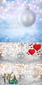 Stock Photo - Holiday Bokeh Backgrounds